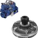 Dasbecan Engine Cooling Fan Clutch Compatible with International DT466E Diesel Engine Replace# 7203102 9902013 7C4Z8A616BA