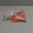 chubbycable Chubby 2.0 USB C 120W Fast Charging Cable Silicone Soft Durable USB C Cable Extra Thick Charger Cord Compatible with iPhone 17-15 Series iPad, Orange, USB-A to Type-C, 13.1FT