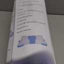 Memory Foam Pillows, Cervical Pillow for Neck and Shoulder Pain Relief, Ergonomic Contour Bed Pillow, Soft for Side Sleep Stomach Sleeping and Back Sleeper (Queen Size-24.8''Lx14.96''Wx5.78''H, Grey)