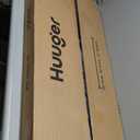 Huuger 47 Inches L Shaped Desk, Computer Desk with Reversible Storage Shelves, for Gaming Corner Home Office Writing Study, Metal Frame, Rustic Brown