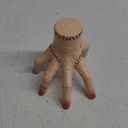 fohuas Halloween Electric Fake Hand Crawling Toys with Music Light for Kids, Cosplay Scary Creepy Props Thing Moving Hand Horror Party Decoration Boys Girls, Practical Joke Toys for Women Children Man (White)