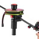 Piscifun Speed E Fishing Line Spooler, Fishing Reel Spooler Fits Rods, Line Winder for Spinning, Baitcaster and Spincast Reel