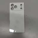 Compatible with iPhone 17 Pro Max Case Rectangle, Support Magnetic Wireless Charging, Full Camera Protection, Slim Shockproof Soft TPU for Women Men, Phone Case for iPhone 17 Pro Max White