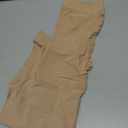Compression Tights Women, 20-30mmHg Graduated Support Compression Pantyhose Footless Medical Compression Stockings High Waist Compression Leggings for Varicose Veins, Edema, DVT(Beige, Small)