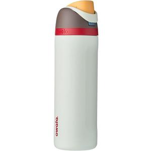 Owala FreeSip Insulated Stainless Steel Water Bottle with Straw, BPA-Free Sports Water Bottle, Great for Travel, 24 Oz, Boneyard