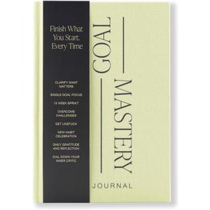 90 Days Goal Mastery Journal A Guided Goal Planner for Habit Tracking - Goals Journal for Personal Growth, Mindfulness & Transformation with Self Care Prompts, Daily Reflection & Gratitude Practice to Achieve Your Vision
