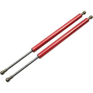 Lift Support Struts for Chevy SSR 2003 2004 2005 2006 Modify Front Hood Bonnet Gas Spring Shock Damper Piston Rod Cylinders (Red Carbon Fiber)