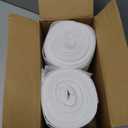 Plasticplace 13 Gallon Trash Bags 0.7 Mil Value Line White Garbage Can Liners 23.5"x28 (180 Count)