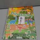 Reusable Sticker Book for Kids 1-3, Jelly Sticker Books for Toddlers 2-4 Years, Dinosaur Stickers for Kids, Toddler Stocking StuffersTravel Essentials Plane Activities (Dinosaur)