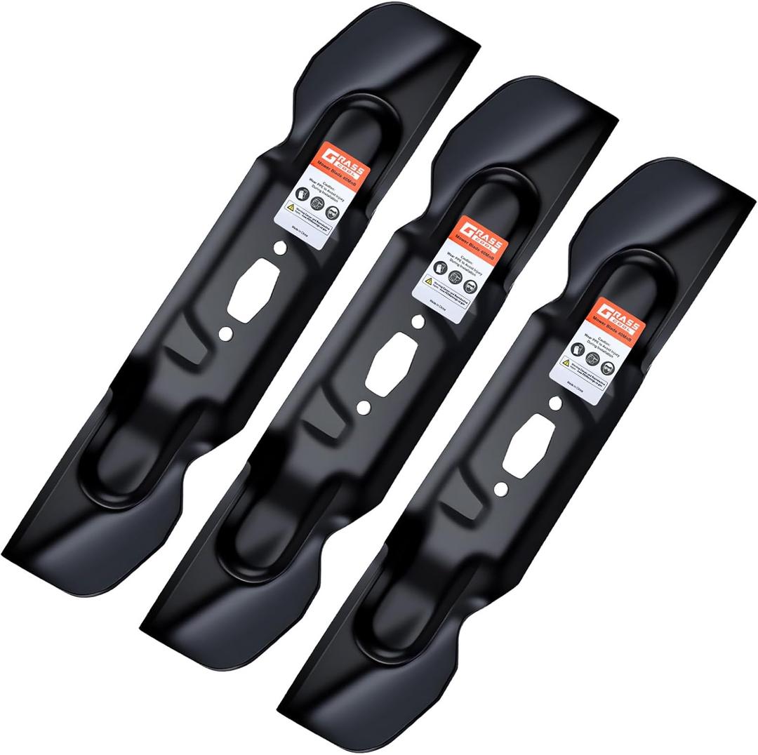 Grasscool ZT1 54 inch Mower Blades Replace Cub Cadet 742P05086 742P05086X for Enduro XT1 GT54 ST54 Ultima 54P ZT2 54" Zero Turn Tractor (S-Shaped Hole)
