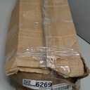 Premium Round Mini Side Table, End Table, Drink Table, Small Pedestal Side Table with Upgraded Weighted Metal Base, for Livingroom, Bedroom, Bathroom, Balcony, Small Spaces (Black)