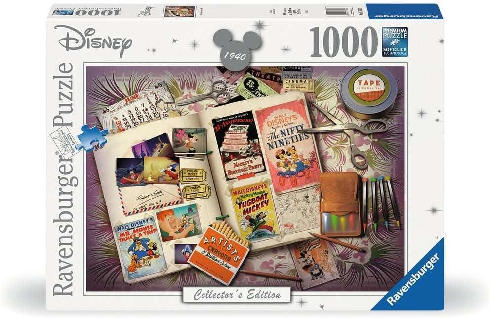 Ravensburger Puzzle 17583-1940 Mickey Anniversary - 1000 Teile Disney Puzzle fr Erwachsene und Kinder ab 14 Years