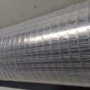 16 Gauge Galvanized Hardware Cloth 48in x 100ft Silver 1 inch Welded Garden Fence Roll for Gardens, Chicken Coops & Poultry Animal Netting Cage