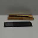 PATIKIL 14 x 3 Inch Door Air Vent Cover, Aluminum Grille Ventilation Cover Louvered Diamond Hole with Mounting Screws for Cabinet Wardrobe Door, Black