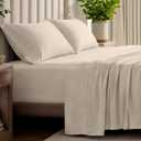 Bare Home 100% Organic Cotton Jersey Sheet Set (Full, Sand)
100% Organic Cotton, Jersey Knit, Ultra Soft, Breathable