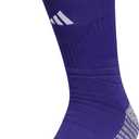 adidas 5-Star Football Crew Socks for Men's and Women's Sports, Soccer, Volleyball, 1-Pack (Large, Collegiate Purple/White/2.0)