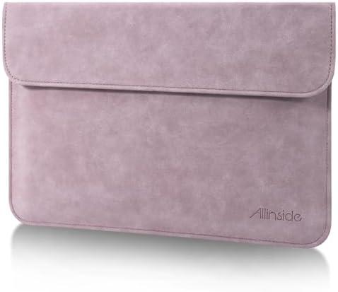 Allinside 13 Inch Laptop Sleeve Case for MacBook Air 13 2018-2025/MacBook Pro 13 2016-2022/Macbook Pro 14 2021-2024, Waterproof PU Leather Horizontal Envelope Protective Case Cover, Purple Allinside 13 Inch Laptop Sleeve Case for MacBook Air 13 2018-2025/MacBook Pro 13 2016-2022/Macbook Pro 14 2021-2024, Waterproof PU Leather Horizontal Envelope Protective Case Cover, Purple