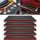 5 pcs Tool Box Foam 17.3x12x1 inch Tool Inserts for Cases Foam Sheets Box Organizer for Toolbox Cabinet Chest Drawer Storage Craft