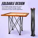 KNK Carrom Board Stand, Adjustable Folding Metal Stand (Easy Satnd)
