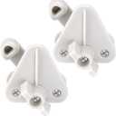 Pontoon Boat Gate Latch Replacement Kit, 2 Pack Heavy Duty Marine Boat Door Latches Replacement for Square Frames 1-1.25 Inch, Fits Left- or Right-Hinge Gate