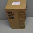 84oz Glass Water Bottle with Stainless Steel Handle,2.5L Gallon Water Bottle with 2-IN-1 Straw Lid, Silicone Sleeve and Motivational Capacity Marker, Wide Mouth Water Jug For Gym, Workout, Pink