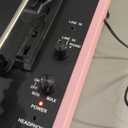 Vinyl Record Player 3-Speed Bluetooth Suitcase Portable Belt-Driven Record Player with Built-in Speakers RCA Line Out AUX in Headphone Jack Vintage Turntable Pink