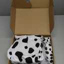 101 Dalmatian Costumes Kids, Girls Shirt Tutu Outfit Ears Headband Socks Accessories for 101st Day Of School (Toddler)