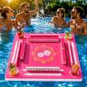 Floating Mahjong Table for Pool, Camping, Party, Indoor, Beach, 31.5"