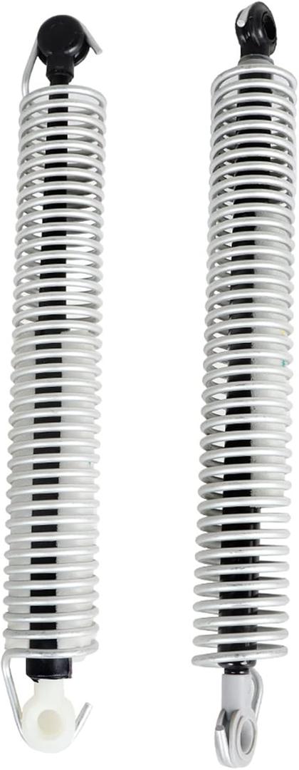 Labwork 2 Pcs Silvery Right Left Rear Trunk Lid Return Spring Replacement for F10 F10N 528i 550i 535i 2011-2016 Replacement for 51247204367 51247204366