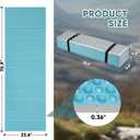 Ultralight Foam Sleeping Pad, Waterproof Closed Cell Foam Pad for Superior Insulation, Folding Sleeping Mat for Compact Storage, Foldable and Portable for Hiking and Camping