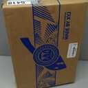 XYJ Knife Block Set, Professional Kitchen Knife Set with Magnetic Knife Block, Cutting Board, Honing Steel, High-Carbon Steel forged Blades, Chef's Knife, Cleaver, Carving Knife, Full Tang Design