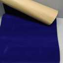 Navy Blue Self Adhesive Velvet Fabric Sticky Felt Sheets for Art & Crafts, Jewelry Box, Drawer Liners- 2PCS x (17.3" x 39.3")