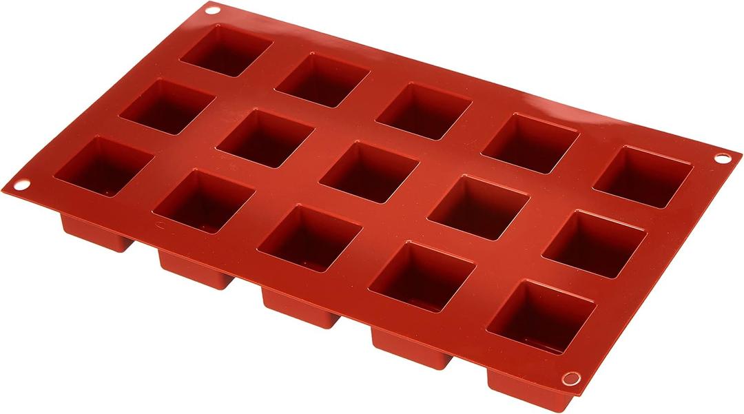 Silikomart Silicone Classic Collection Mold Shapes, Cube, Small