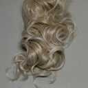 SAPPHIREWIGS 134 Body Wave Lace Front Wig for Women Highlight Ash Blonde with White Tips Pre Plucked Hairline Long Wavy Synthetic Wigs for Daily Party Use 26inch