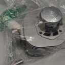 Anxingo 11210‑40B01 80cc Cylinder Piston Gasket Top End Kit, Replacement for Suzuki Quadsport LT80 1987-2006 Replacement for Kawasaki KFX80 2003-2006 11005-S006 (50mm)