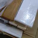 Mellow Naturalista Classic - 12 Inch Solid Wood Platform Bed with Wooden Slats, No Box Spring Needed, Easy Assembly, Queen, Pine