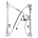 Front Left Driver Side Power Window Regulator with Motor Assembly, for 2004-2008 Ford F-150, 2006-2008 Lincoln Mark LT Base, Replacement for 741-428