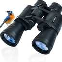 30x50 High Powered Binoculars for Adults, Waterproof Compact Binoculars with Low Light Vision for Bird Watching Hunting Football Games Travel Stargazing Cruise with Carrying Bag