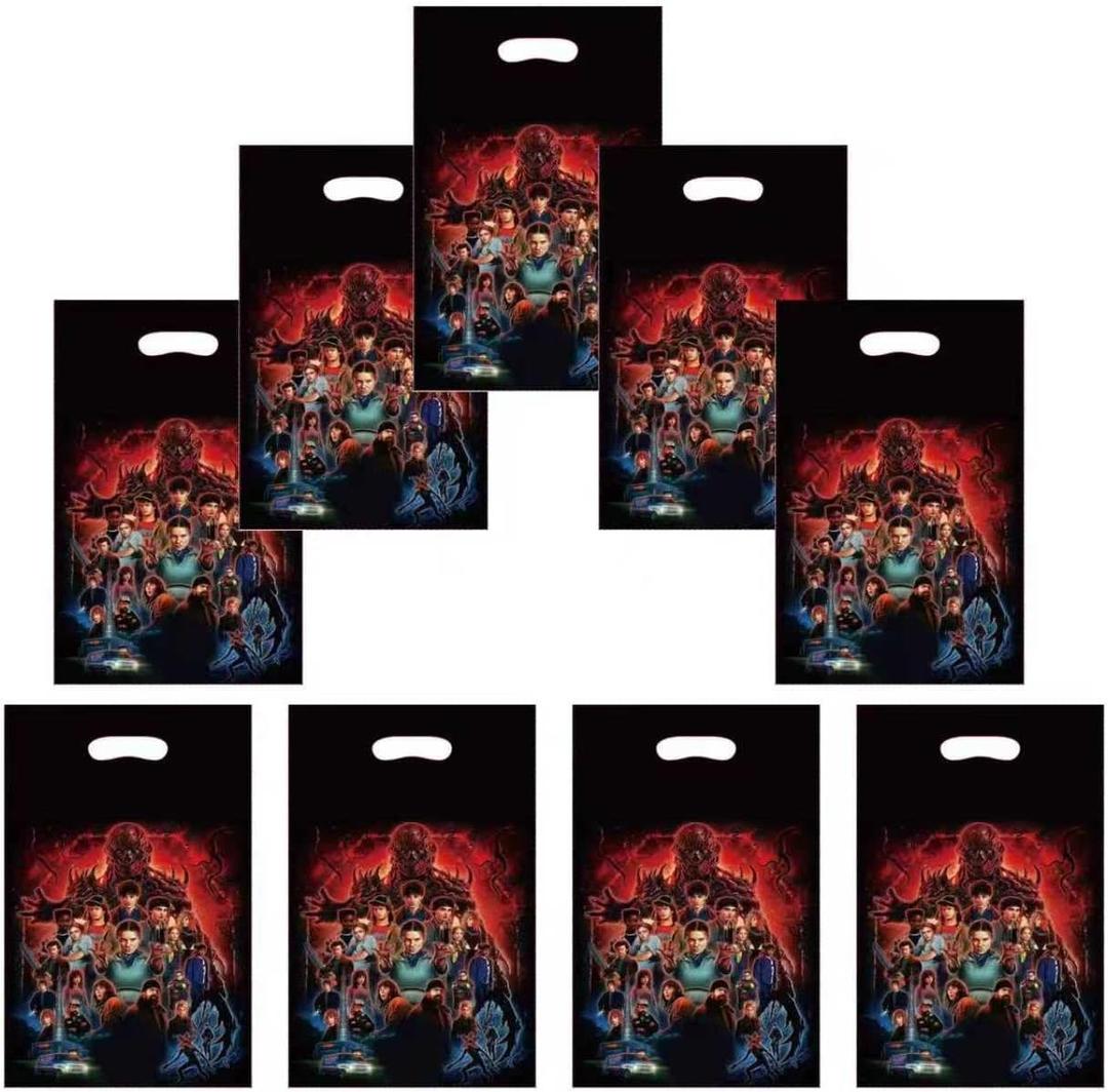 5 x Teeo Deeo 30PCS For Stranger Party Gift Bags - Party Supplies & Decorations, Perfect for Stranger Themed Parties, Ideal for Kids & Great for Family Events, Prizes
