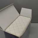 Organic Cotton Mattress Protector Waterproof Mattress Protectors Noiseless 3D Air Fabric Mattress Cover Breathable Protectors Bed Cover Washable with Deep Pocket King 78"X80" (Ivory)