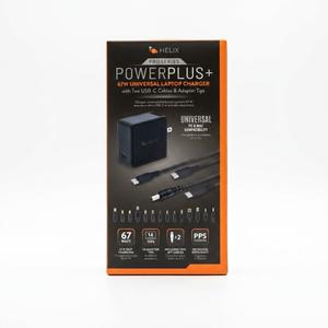 Helix ProSeries PowerPlus 67W Universal Laptop Charger