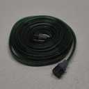25FT Flat Sprinkler Hose for Lawn Watering Garden Soaker Hose with Holes, Heavy Duty Lightweight No-Kink Water Hose with Stakes, Irrigation Hose, Great Fun for Kids and Dog
