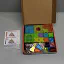 250 PCS 3D STEM Educational Magnetic Tiles for Kids Magnetic Blocks for Kids Magnetic Building Blocks Set (Christmas)