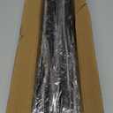 CorkLatta Black Shower Curtain Rod 31 to 80 Inch,1 Inch Diameter Adjustable Spring Tension Stainless Steel Telescoping Rod,Easy Install,No Rust