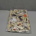 Halloween Ghost Basket Pumpkin Black Bat Boo Spooky Basket with Handles Foldable Halloween Gifts Storage Bins Boxes for Party Home Bedroom Decor (15x10x10 Inch, Beige)