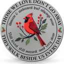 FLAGWIX Sympathy Gifts for Loss of Loved One - Cardinal Metal Car Visor Clip 3 in - Christmas Memorial Gift for Men Women, Sun Visor Clip Car Accessories, Grief Memorial Gifts, Bereavement Gift Ideas