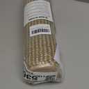 BEQHAUSE Dirt Trapper Door Mat 17" x 30" Half Circle Non-Slip Washable Doormats Entrance Rugs Absorbent Welcome Low Profile Floor Mats for Front Back Door and Entryway, Light Beige (1'5" x 2'6" (Semicircular))