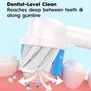 Replacement Toothbrush Heads Compatible with Oral B Pro 1000 Electric Toothbrush,Replacement Brush Heads Refill for Genius X,Smart 1500,Pro 5000,16 Count (White)