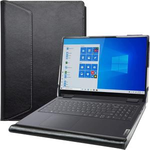 Protective Case for Lenovo Yoga 7i 2-in-1 16 Gen 9/Yoga 7 2-in-1 16 Gen 9/Yoga 7i 16/Yoga 7 16/Yoga 7i 16 Gen 8/ThinkPad T16 Gen 3/ThinkPad P1 Gen 6/ThinkPad P16s Gen 3 16" Laptop,Black