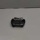 BETMI Wireless Controller for PS-5,Pro/Slim/PC, with Hall Effect Joystick & Trigger/Macro/Turbo/RGB Light/3.5mm TRRS Audio Jack/Speaker/Mute Button/6-Axis Gyro/Dual Vibration/Touchpad (Black/Clear)